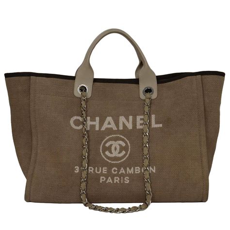 canvas chanel tote|chanel canvas tote handbags.